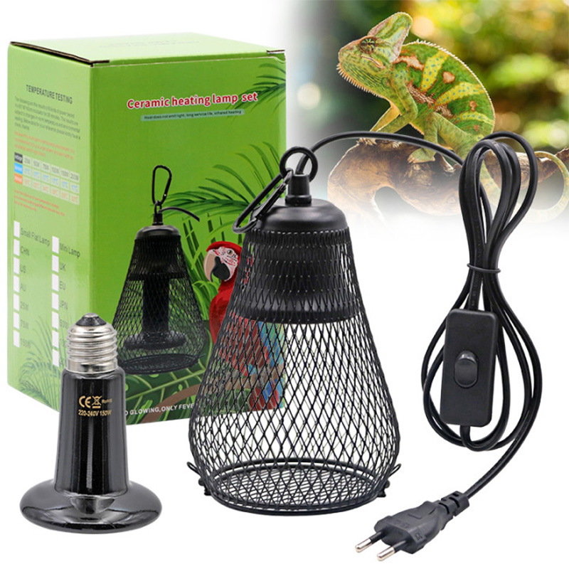 Ceramic Heat Emitter - สัตว์เลี้ยงสัตว์เลื้อยคลานความร้อนโคมไฟอินฟราเรดเซรามิคความร้อน Emitter Pet Coop เครื่องทําความร้อนสําหรับไก่ Lizard