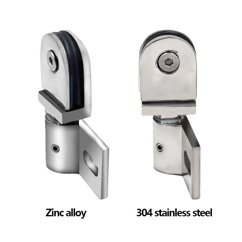 คลิปหนีบ/ตัวหนีบ/บานพับประตูกร - Glass Door Hinge บทวิจารณ์และราคา