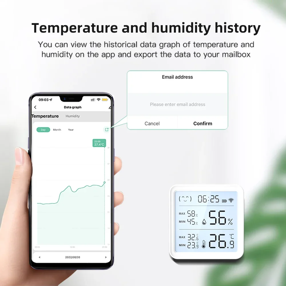 ทูย่า ไวไฟเซ็นเซอร์วัดอุณหภูมิ - Digital Hygrometer Probe บทวิจารณ์และราคา