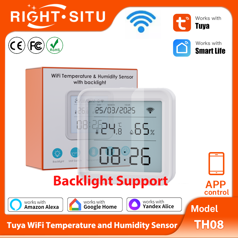 ทูย่าเซ็นเซอร์วัดอุณหภูมิและคว - Digital Hygrometer Probe บทวิจารณ์และราคา