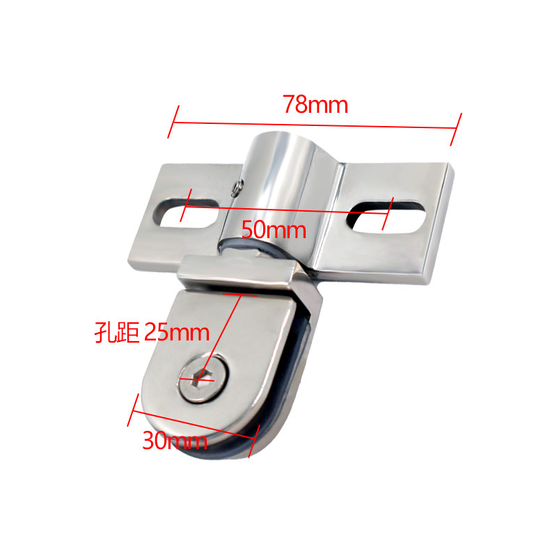คลิปหนีบประตูกระจกห้องน้ำ ทำจา - Glass Door Hinge บทวิจารณ์และราคา