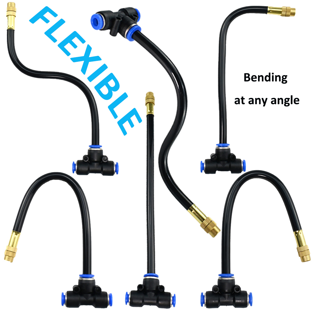 ชุดหัวฉีดพ่นหมอกแบบโค้งงอได้ฟร - Misting Nozzle Reptile บทวิจารณ์และราคา