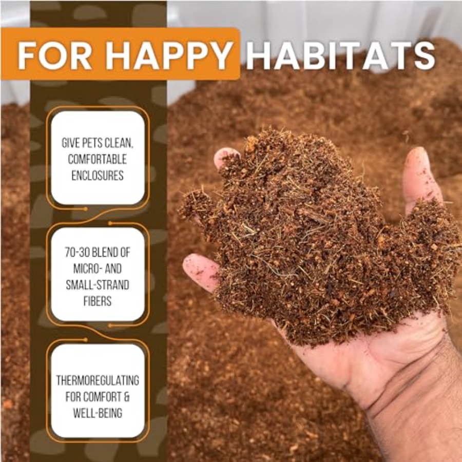 วัสดุปูพื้นสำหรับสัตว์เลี้ยงใน - Substrate Coconut Fiber บทวิจารณ์และราคา