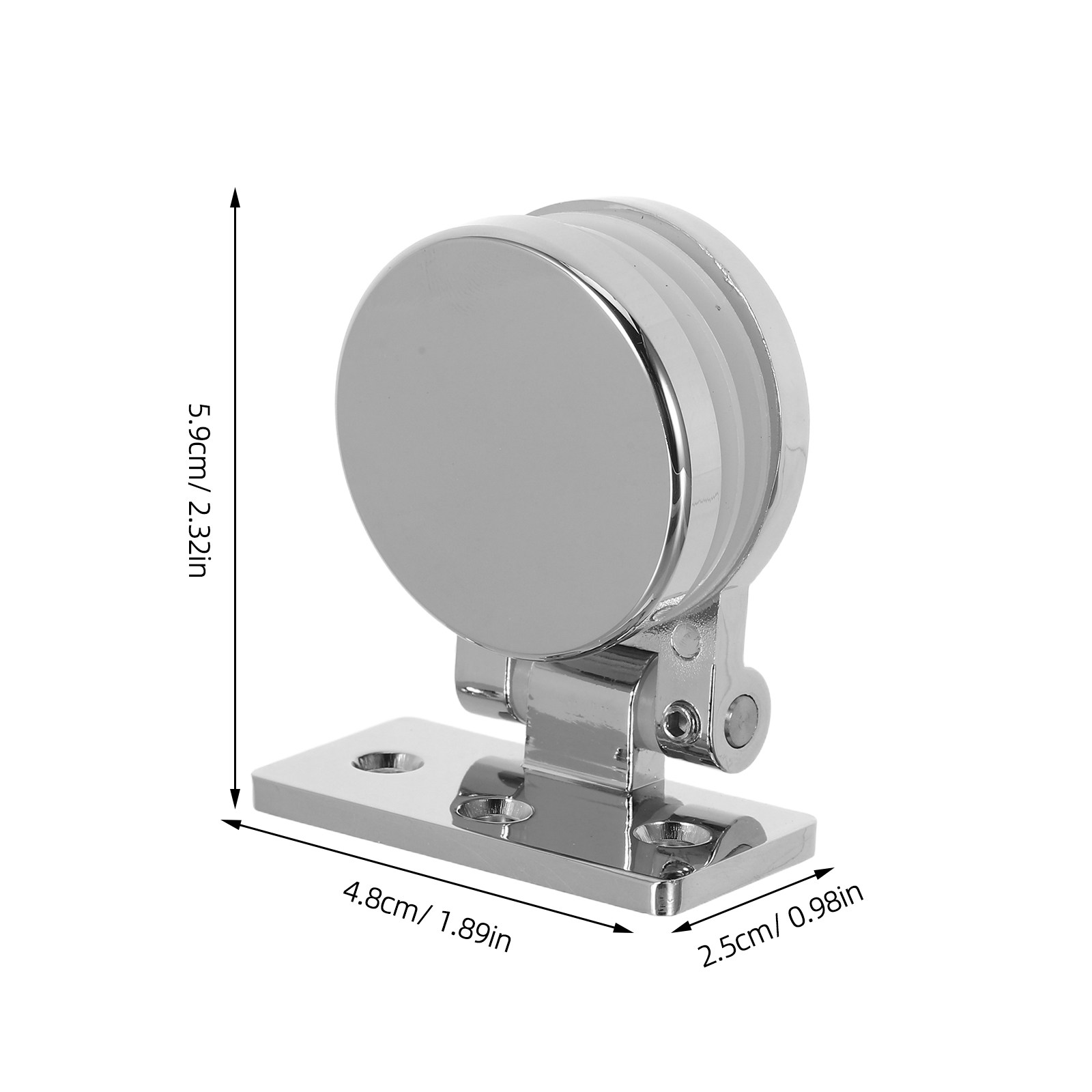 บานพับประตูกระจก 2 ชิ้น สำหรับ - Glass Door Hinge บทวิจารณ์และราคา