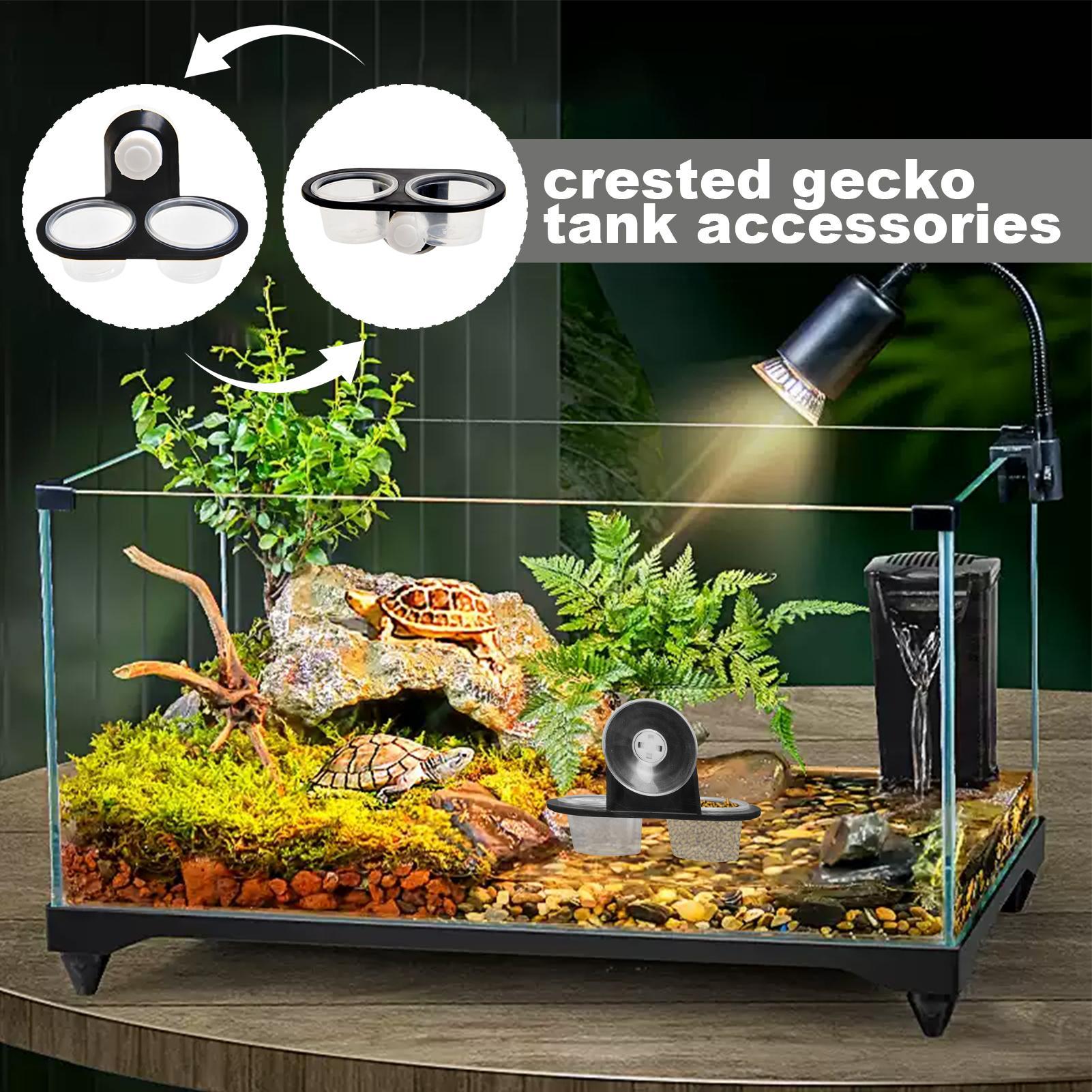 ถาดใส่อาหารและน้ำสำหรับตุ๊กแก  - Water Dish Reptile บทวิจารณ์และราคา