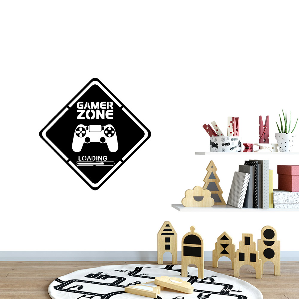 1 PC Gamer Wall Art Decal สําห - Glass Door Hinge บทวิจารณ์และราคา