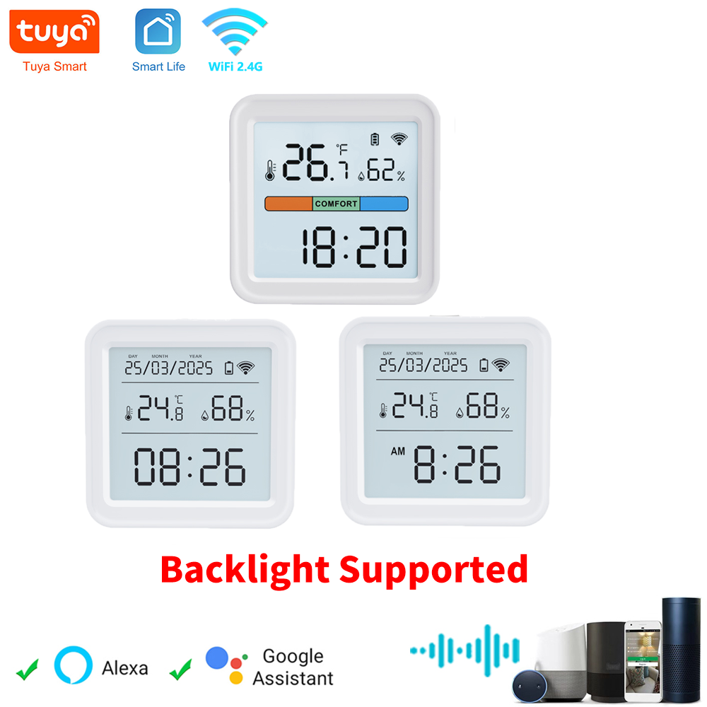 Tuya WIFI อุณหภูมิความชื้นเซนเ - Digital Hygrometer Probe บทวิจารณ์และราคา
