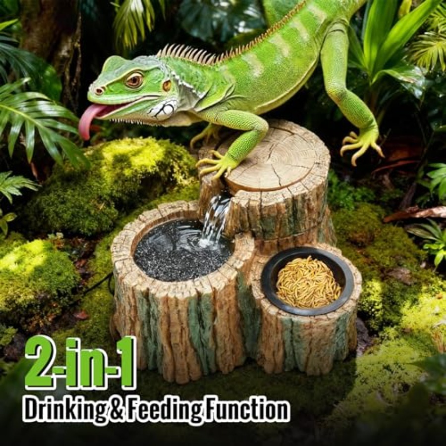 เครื่องให้น้ำสัตว์เลื้อยคลาน 2 - Water Dish Reptile บทวิจารณ์และราคา