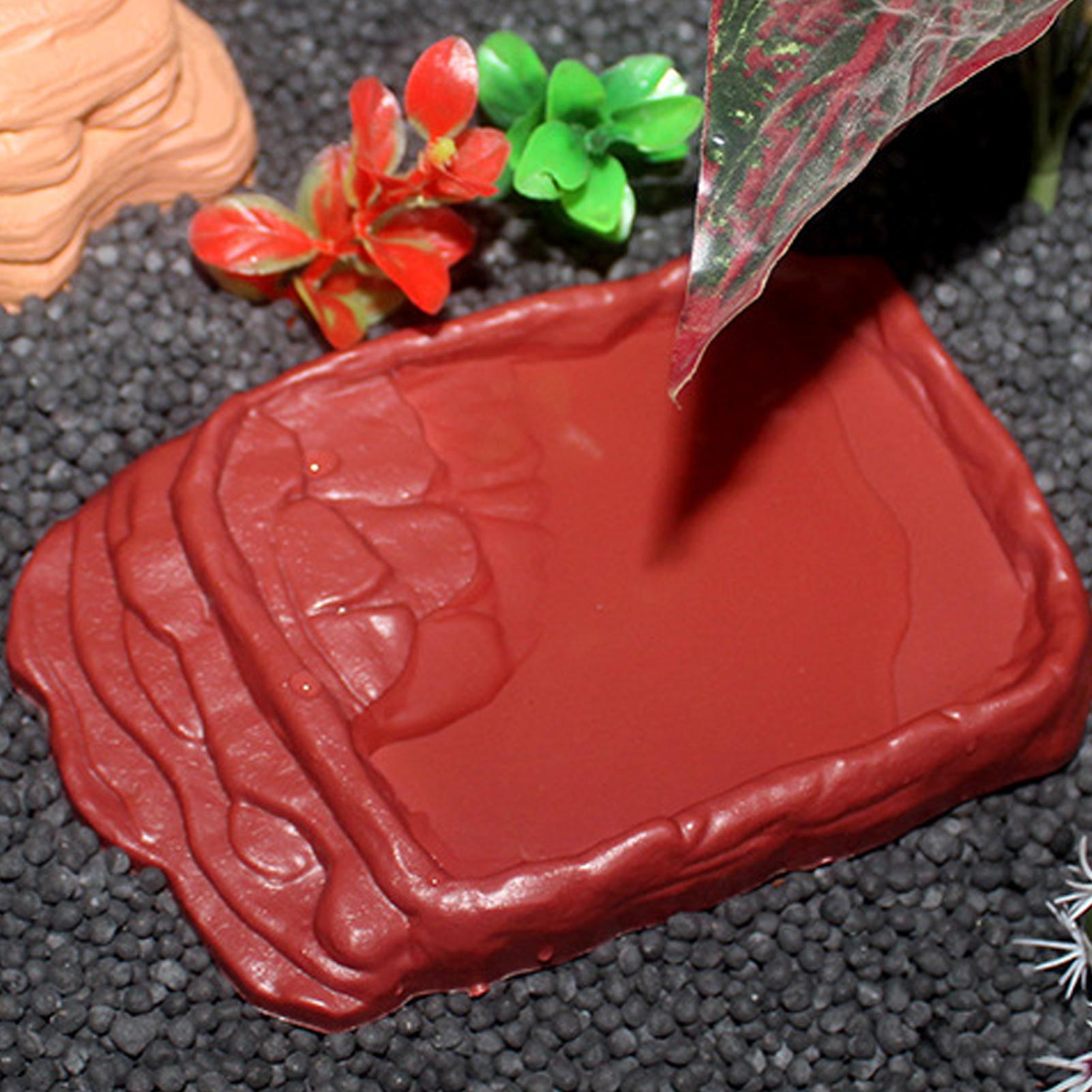 อ่างอาบน้ำเต่า ถาดน้ำ บันไดกัน - Water Dish Reptile บทวิจารณ์และราคา